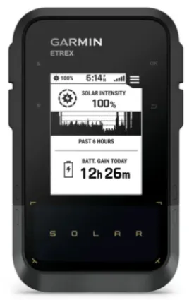 eTrex Solar GPS Handheld Navigator