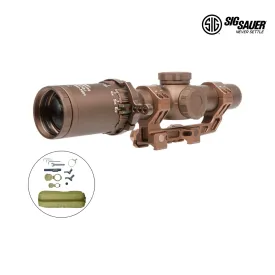 SIG Sauer TANGO6T 1-6x24 SFP Rifle Scope Illum. FL-6 Reticle ALPHA4 Mount & SVPS Kit - SOT61SVPS